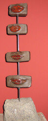 Skulptur Lippen